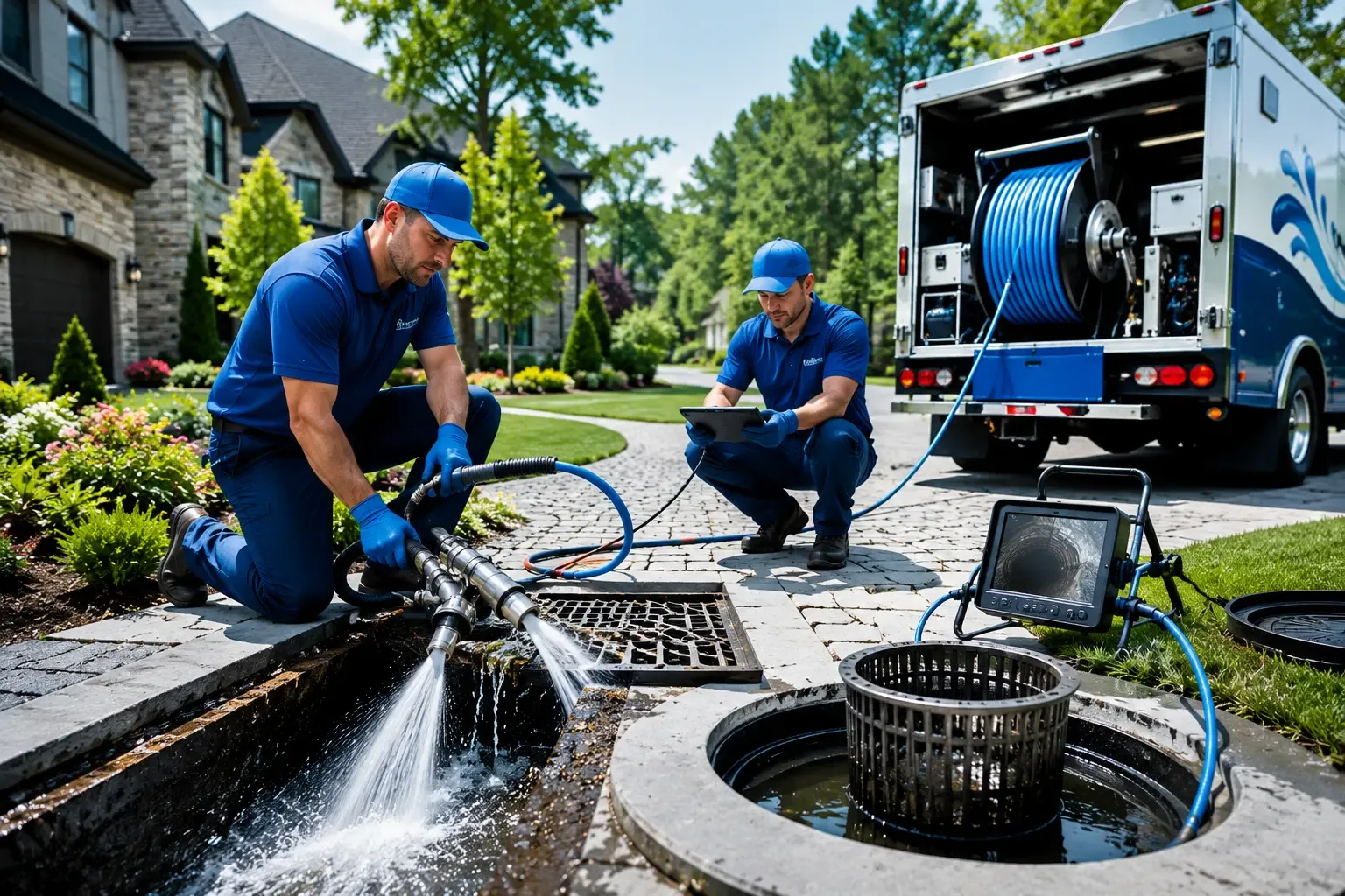 Local outdoor drain cleaning professionals in Castor, LA